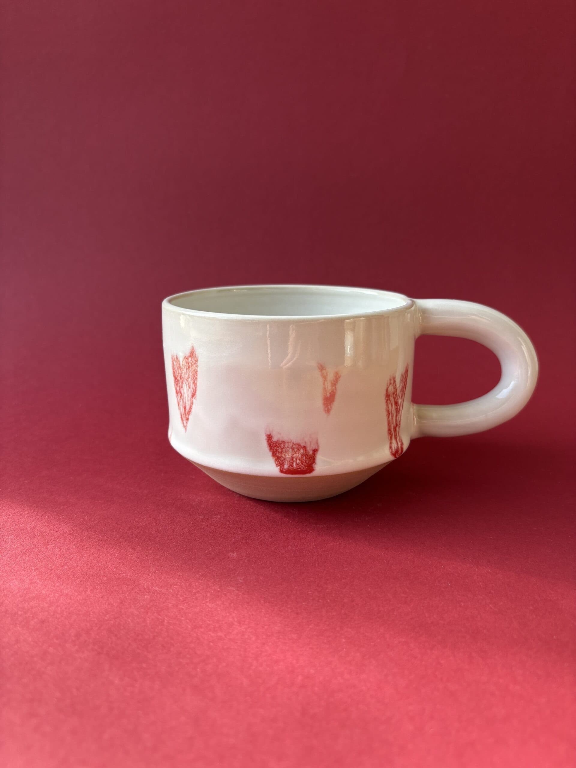 Große Tasse hearts