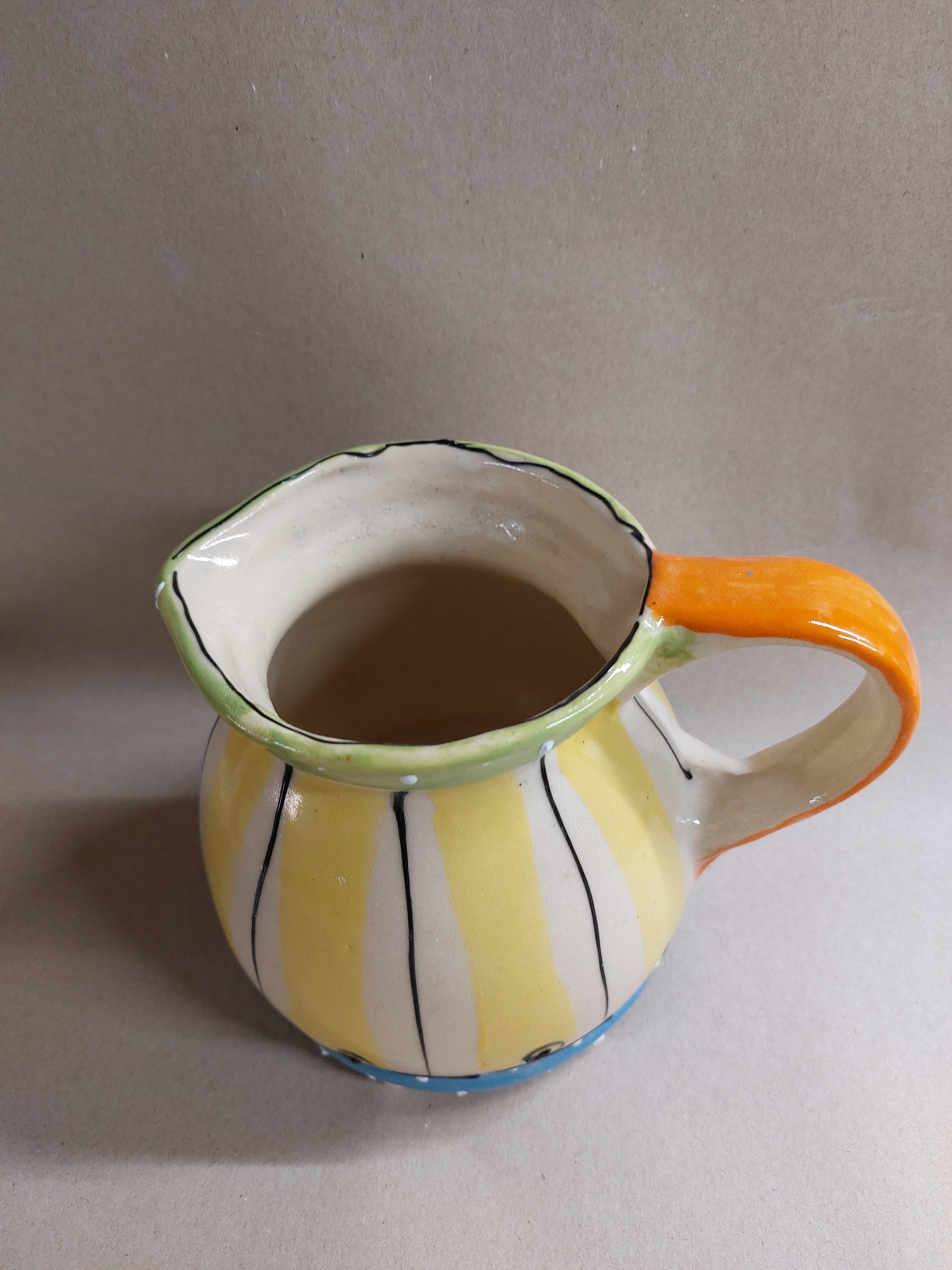 Keramikkrug "BOB" im Design Zi– ca. 0,75 Liter – Unikat mit Motiv Mann, Ansicht 2